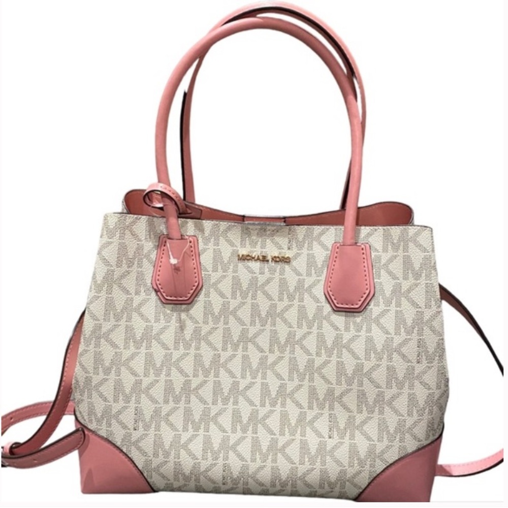Mercer Large Logo and Leather Crossbody Bag